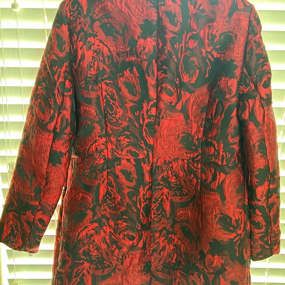 Chico Jacket, size 1, NWT, red & black, 2 eye hook closures and 2 side pockets - Picture 7 of 8
